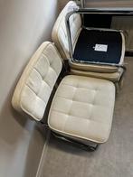 Mooie stoelen wit 4x, Huis en Inrichting, Ophalen of Verzenden, Zo goed als nieuw, Wit, Vier