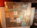 Houten wandbord, Antiek en Kunst, Ophalen of Verzenden