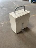 Gewichtsblok, ballastblok beton 22kg, Ophalen, Minder dan 30 cm, Minder dan 60 cm, Rond