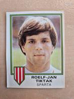 Panini Voetbal 81 Roelf-Jan Tiktak, Ophalen of Verzenden, Zo goed als nieuw, Ajax, Poster, Plaatje of Sticker