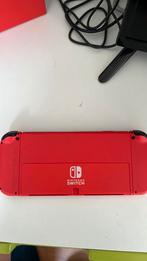 Nintendo Switch OLED rood – compleet met 7 topgames!, Eén computer, Zo goed als nieuw, 3 spelers of meer, Vanaf 7 jaar