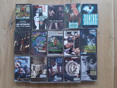 UITVERKOOP veel hip hop rap cassettes, Cd's en Dvd's, Cassettebandjes, Origineel, Hiphop en Rap, Ophalen of Verzenden