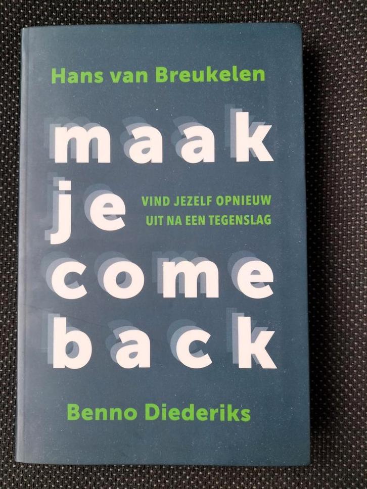 Benno Diederiks - Maak je comeback, Boeken, Psychologie, Zo goed als nieuw, Ophalen of Verzenden