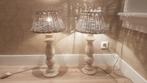 Brocante, landelijke lampen., Huis en Inrichting, Lampen | Tafellampen, Minder dan 50 cm, Ophalen of Verzenden, Zo goed als nieuw