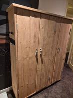 Steigerhouten Kledingkast - Robuust & Stijlvol, Huis en Inrichting, Ophalen, 100 tot 150 cm, Landelijk, 150 tot 200 cm