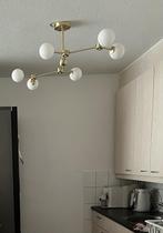 Aurelia gouden hanglamp Westwing 2x (1x verstelbaar), Ophalen, Zo goed als nieuw, Glam, 50 tot 75 cm