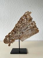 Prachtige benen kam, Dayak stam, Papua Nieuw Guinea tribal, Antiek en Kunst, Ophalen of Verzenden