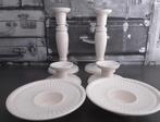 Wedgwood Edme kaarsenkandelaars in perfecte staat, Huis en Inrichting, Keuken | Servies, Ophalen, Overige typen, Zo goed als nieuw