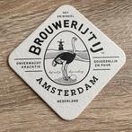 Brouwerij ‘t IJ Amsterdam bierviltje 1, Ophalen of Verzenden, Nieuw, Viltje(s), Overige merken
