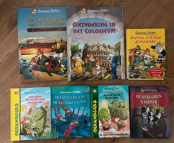 Geronimo Stilton boeken en 2 strips beschikbaar voor biedingen