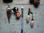ZILVERGLAS KERST BOOM ITEMS 5 STUKS VOOR 15,00 EURO., Antiek en Kunst, Ophalen of Verzenden
