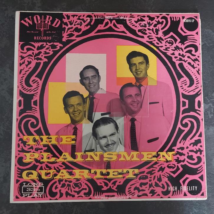 Gospel LP The Plainsmen Quartet, Cd's en Dvd's, Vinyl | Pop, Gebruikt, Voor 1960, 12 inch, Ophalen of Verzenden