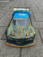 Rc auto nitro 1/10, Hobby en Vrije tijd, Ophalen, Nitro, Auto onroad
