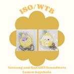 ISO WTB Ateez Yeosang San aniteez GH3 soundwave keychains, Ophalen of Verzenden, Nieuw, Foto of Kaart