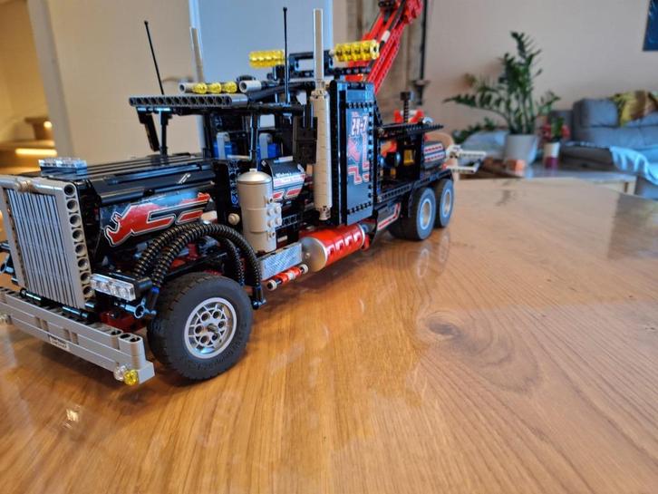 LEGO 8285 Zwarte Sleeptruck, Kinderen en Baby's, Speelgoed | Duplo en Lego, Zo goed als nieuw, Lego, Complete set, Ophalen of Verzenden