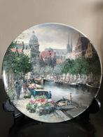 Wandbord de Amsterdamse bloemengracht, Ophalen of Verzenden