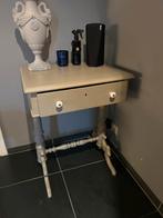 Commode/Tafeltje met lade en vakken, Huis en Inrichting, Tafels | Sidetables, Ophalen, Gebruikt, 50 tot 100 cm, Rechthoekig