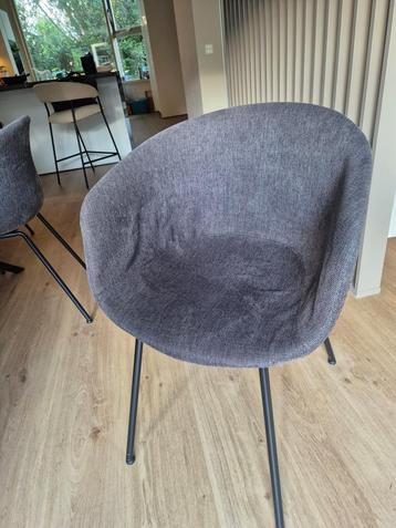6x Kick Collection Kate eetkamerstoelen – Antraciet beschikbaar voor biedingen