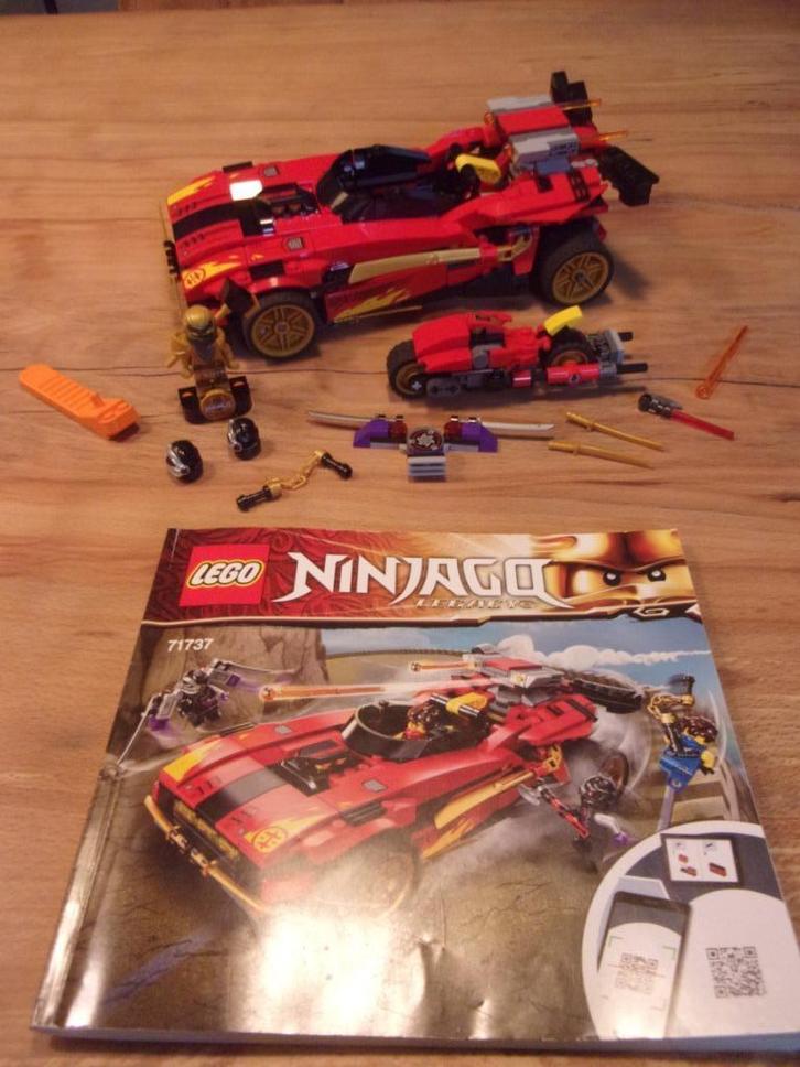 Lego Ninjago 71737-1 X-1 Ninja Charger uit 2021, Kinderen en Baby's, Speelgoed | Duplo en Lego, Gebruikt, Lego, Complete set, Ophalen of Verzenden