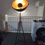 Design industriele lamp goud zwart, Ophalen, Zo goed als nieuw, Minder dan 100 cm