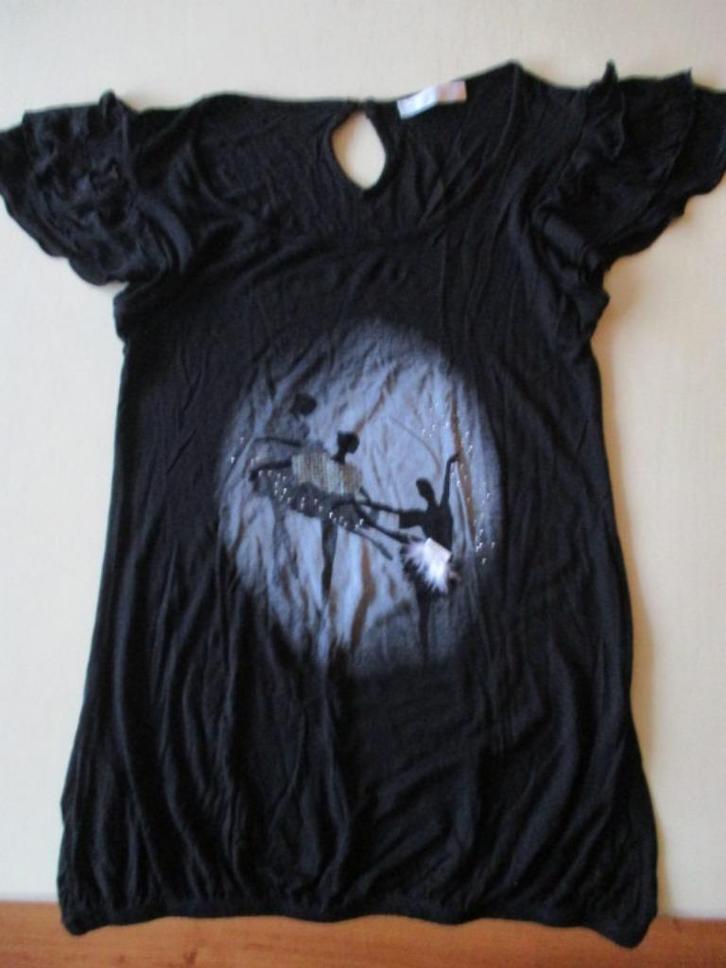 * PROMOD * zwart ballet dans shirt maat S, Sport en Fitness, Dansen, Zo goed als nieuw, Kleding, Ophalen of Verzenden