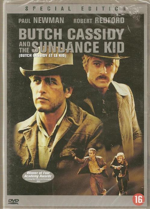 Butch Cassidy and the Sundance Kid met o.a. Paul Newman, Ro, Cd's en Dvd's, Dvd's | Klassiekers, Nieuw in verpakking, Actie en Avontuur