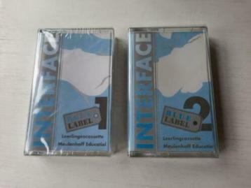NIEUW! Interface Blue Label 1 + 2 Cassettebandjes Meulenhoff
