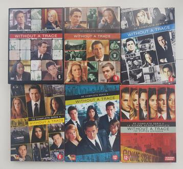 Without a Trace Seizoen 1 t/m 6 DVD box beschikbaar voor biedingen