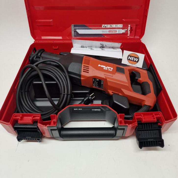 Hilti SR 30 Reciprozaag 220V + UB 23 1040 koffer/Set | Nieuw, Doe-het-zelf en Verbouw, Gereedschap | Zaagmachines, Nieuw