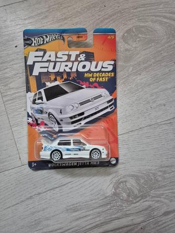hot wheels Volkswagen Jetta MK3 Fast & Furious  beschikbaar voor biedingen
