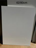 Witte hoogglans plank voor de keuken 62/80cm, Ophalen, Wit, 50 tot 100 cm, Zo goed als nieuw