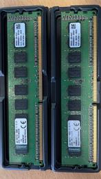 2 x 4 gb DDR3 Rdimm, vooral voor Server en Workstation, Gebruikt, Server, Ophalen of Verzenden, DDR3