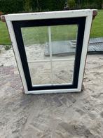 Mooi kozijn met vast raam en dubbel glas nog in goede staat, Doe-het-zelf en Verbouw, Kozijnen en Schuifpuien, Ophalen, Hout, Raamkozijn