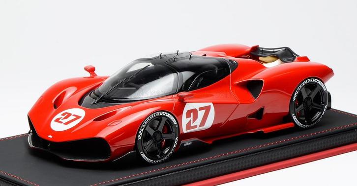 Motorhelix 1:18 Nilu N27 2024 Red, Hobby en Vrije tijd, Modelauto's | 1:18, Nieuw, Auto, Overige merken, Ophalen of Verzenden