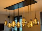 Hanglamp 12 lichtpunten, Huis en Inrichting, Lampen | Hanglampen, Ophalen, Zo goed als nieuw, Glas, 75 cm of meer