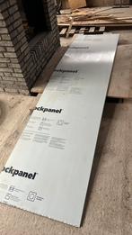 Rockpanel 7022, grootste 305x76 en losse stukken, Doe-het-zelf en Verbouw, Platen en Panelen, Ophalen, Zo goed als nieuw, Minder dan 20 mm