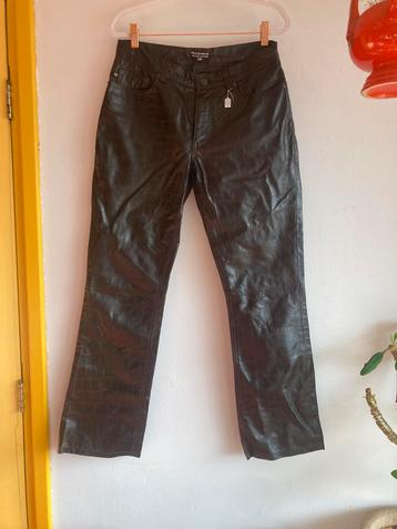 Ralph Lauren polo 100% echt leren broek S beschikbaar voor biedingen