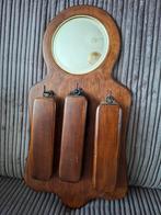 Spiegel net kleding borstels, Antiek en Kunst, Ophalen, Rechthoekig, Minder dan 50 cm