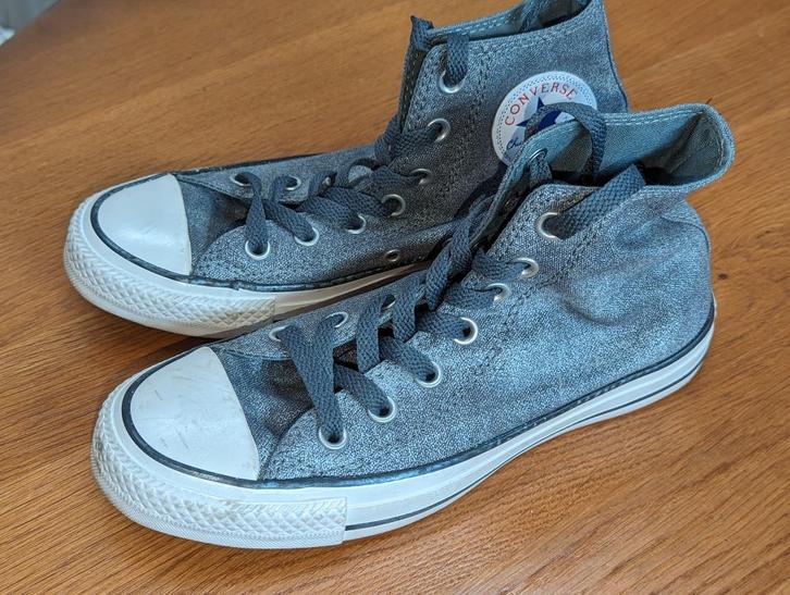 Converse All Stars Schoenen- Maat 4,5 - (maat 36-37), Kleding | Dames, Schoenen, Zo goed als nieuw, Sneakers of Gympen, Grijs