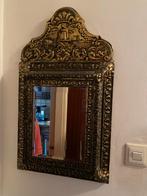 Antieke halspiegel met Molen Decoratie, Ophalen, Rechthoekig, Minder dan 50 cm, Minder dan 100 cm