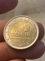 Misdruk herdenkings munt belgie 2 euro zeldzaam, Ophalen of Verzenden, België, 2 euro