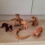 5x figuur Walt Disney Junglebook uit 1966 vintage oud, Verzamelen, Disney, Ophalen of Verzenden, Leeuwenkoning of Jungle Boek