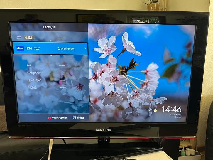 Samsung TV LE32B530P7W 32 INCH LCD, Audio, Tv en Foto, Televisies, Gebruikt, LCD, 80 tot 100 cm, Full HD (1080p), Samsung, 50 Hz
