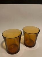 6 duralex glazen bekers, Ophalen of Verzenden, Overige stijlen, Kop(pen) en/of Schotel(s), Glas