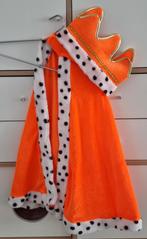 Oranje cape met kroontje voor Koningsdag 2 stuks, Kinderen en Baby's, Carnavalskleding en Verkleedspullen, Jongen of Meisje, Ophalen of Verzenden