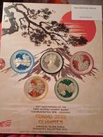 Muntenset Silver Eagle Enhanced Tokyo 2020 Olympics, Ophalen of Verzenden, Noord-Amerika, Zilver