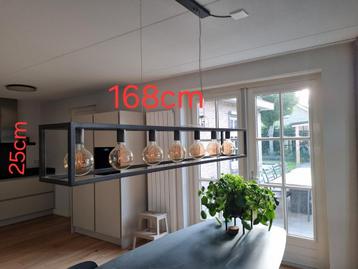 Stoere Hanglamp met 7 Lampen beschikbaar voor biedingen
