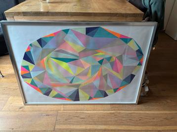 IKEA Ribba Lijst met Poster - 72x102cm beschikbaar voor biedingen