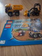 Lego 4201 loader and tipper met boekje mist grijze steen, Ophalen of Verzenden, Zo goed als nieuw, Lego