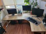 Groot en stevig hoekbureau, Huis en Inrichting, Bureaus, Ophalen, Zo goed als nieuw